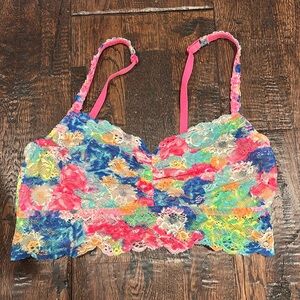 Pink Victoria’s Secret bralette